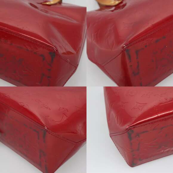 LOUIS VUITTON Monogram Vernis Reade PM Hand Bag Pomme D'amour M91990 - Picture 10 of 12